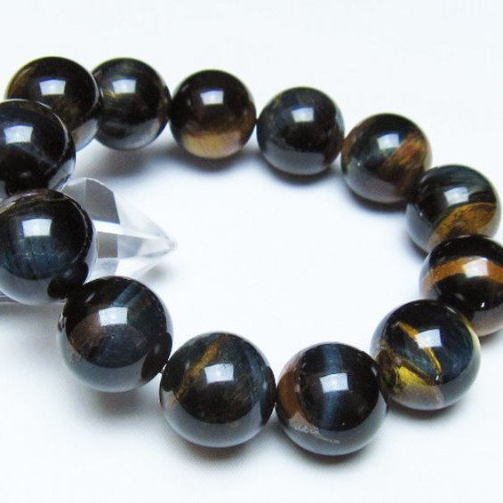 ミックスタイガーアイ ブレスレット 18mm [t31-6215]