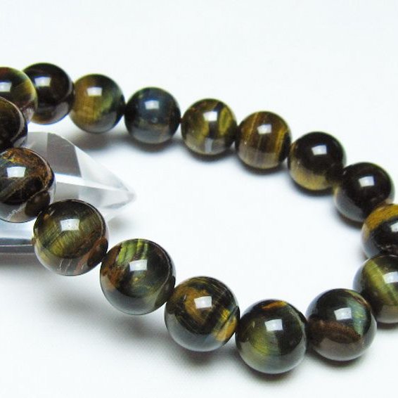 ミックスタイガーアイ ブレスレット 13mm [t31-6224]