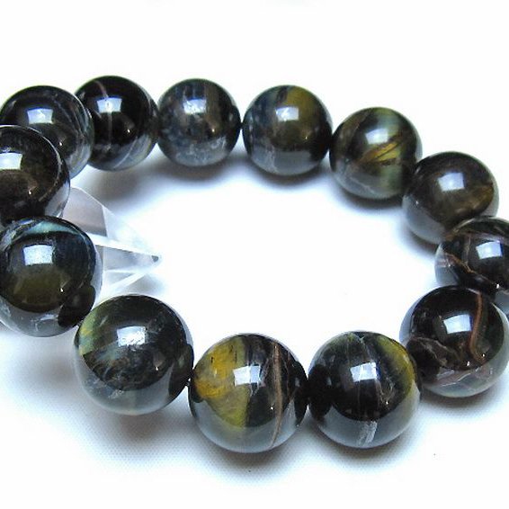 ミックスタイガーアイ ブレスレット 18mm [t31-6336]