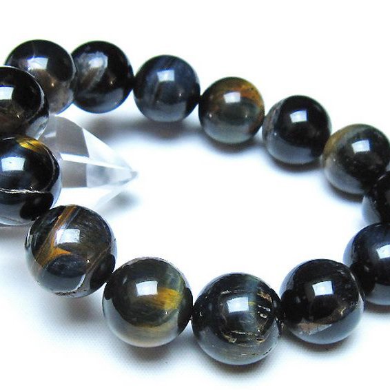 ミックスタイガーアイ ブレスレット 16mm [t31-6353]