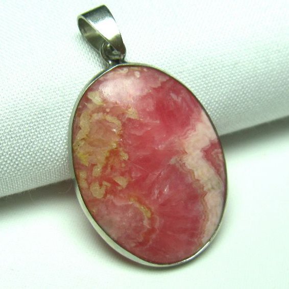 インカローズ ロードクロサイト ペンダント [T313-4650]