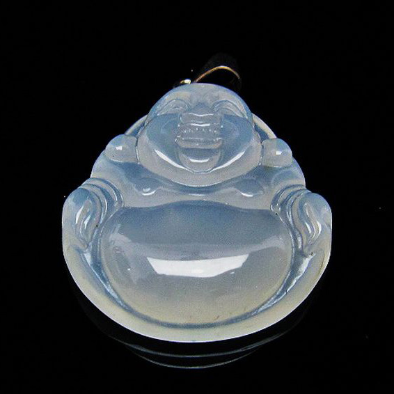 アゲート 布袋様  ペンダント [T314-3431]