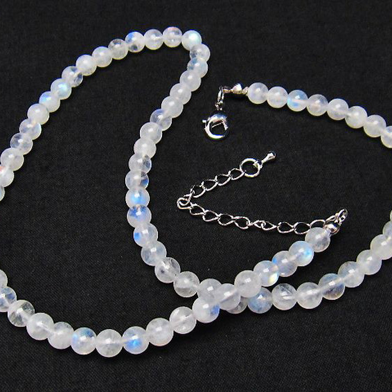 ムーンストーン ネックレス 6mm [T315-2154]