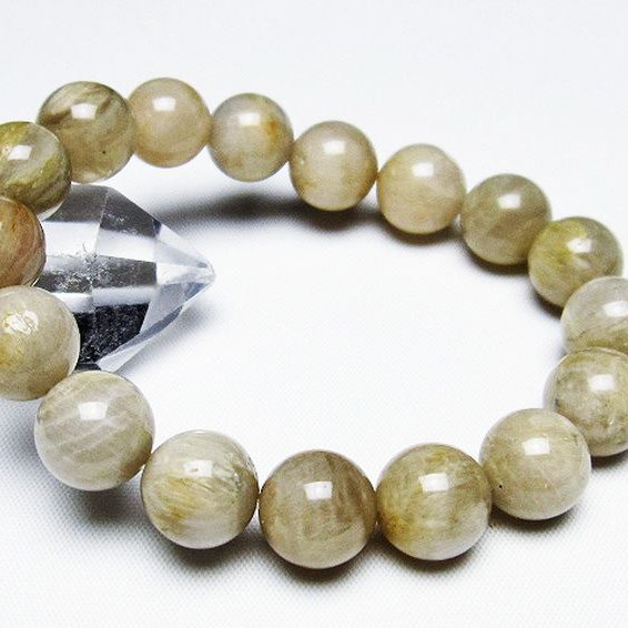 ラビットヘアールチル ブレスレット 12mm [T316-1476]