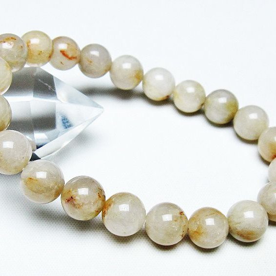 ラビットヘアールチル ブレスレット 9mm [T316-1818]