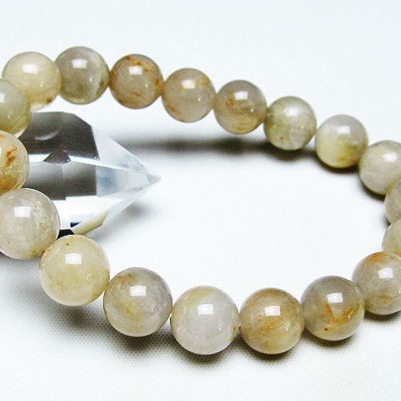 ラビットヘアールチル ブレスレット 11mm [T316-1851]