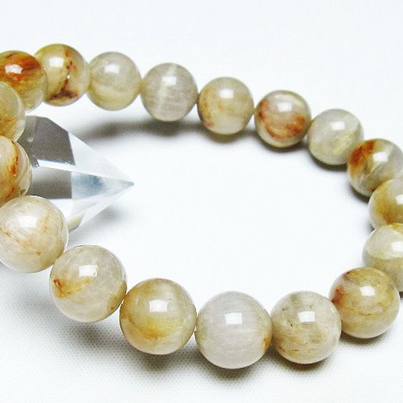 ラビットヘアールチル ブレスレット 12mm [T316-1938]