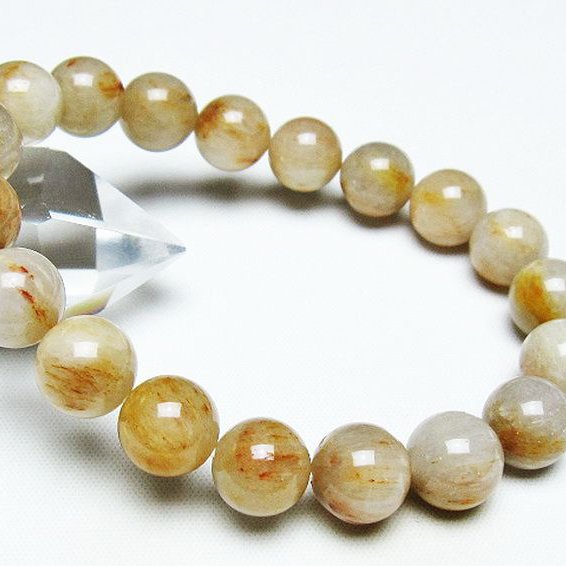 ラビットヘアールチル ブレスレット 11mm [T316-1948]