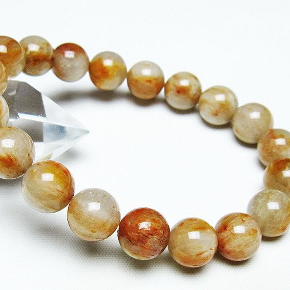 ラビットヘアールチル ブレスレット 11mm [T316-1949]