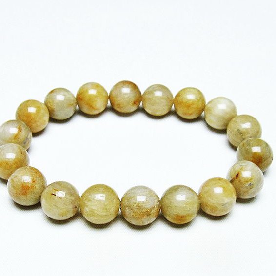 ラビットヘアールチル ブレスレット 12mm [T316-1970]