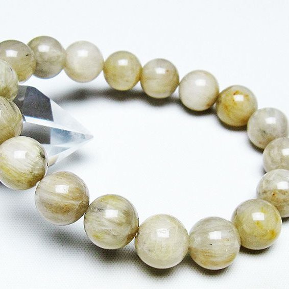 ラビットヘアールチル ブレスレット 12mm [T316-1972]