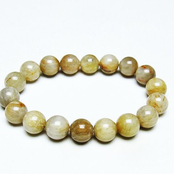 ラビットヘアールチル ブレスレット 12mm [T316-1974]