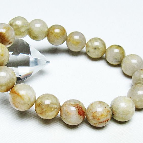 ラビットヘアールチル ブレスレット 12mm [T316-1975]