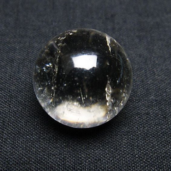 ルチル入り 水晶 丸玉 17mm [T318-4912]