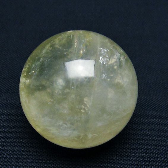 シトリン水晶 丸玉 26mm [T318-5462]