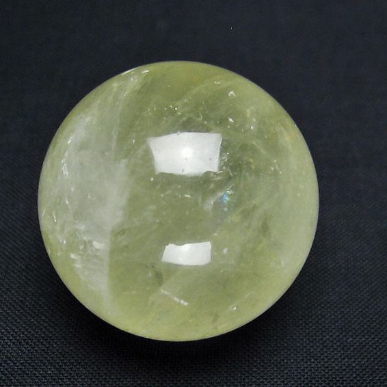 シトリン水晶 丸玉 32mm [T318-6012]