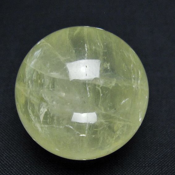 シトリン水晶 丸玉 32mm [T318-6015]