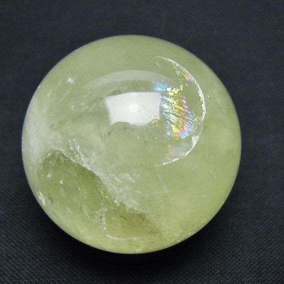 シトリン水晶 丸玉 32mm [T318-6103]