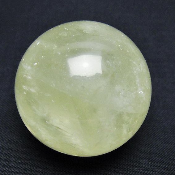 シトリン水晶 丸玉 34mm [T318-6112]