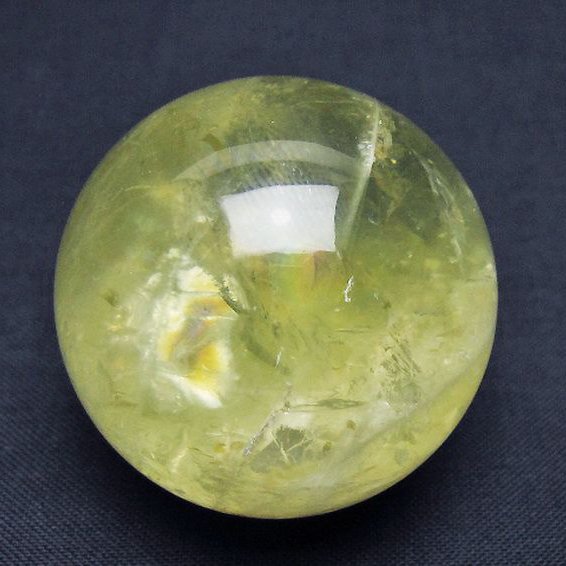 水晶　丸玉　64mm シトリン水晶 丸玉 39mm [t318-6219]