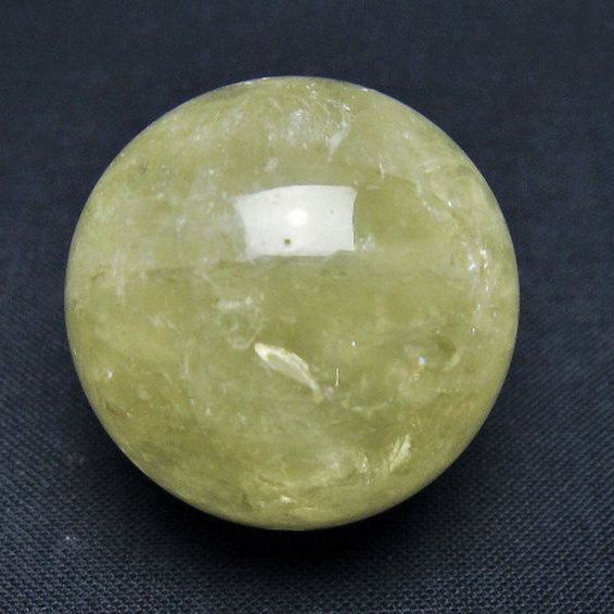 シトリン水晶 丸玉 31mm [t318-6435]