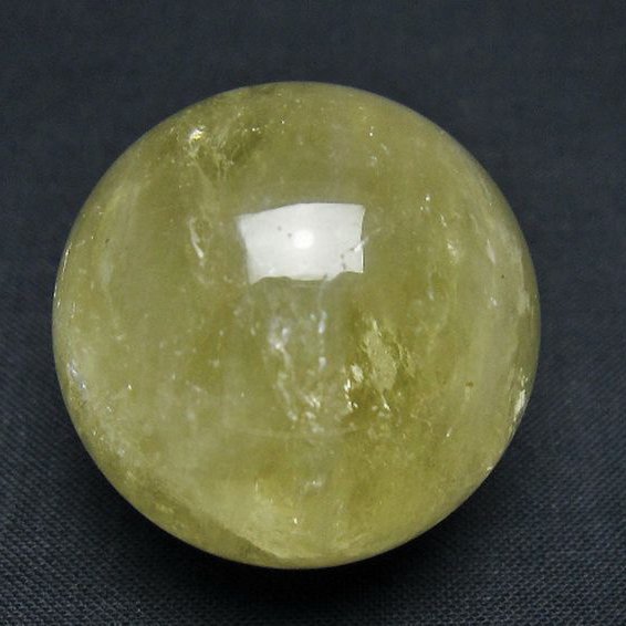 シトリン水晶 丸玉 34mm [t318-6465]