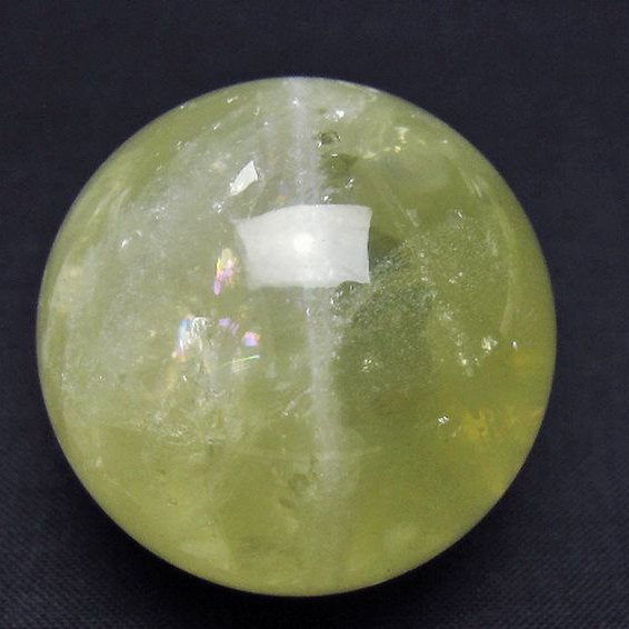 シトリン水晶 丸玉 39mm [t318-6509]