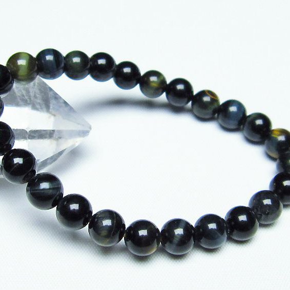 ミックスタイガーアイ ブレスレット 7mm [t32-6825]