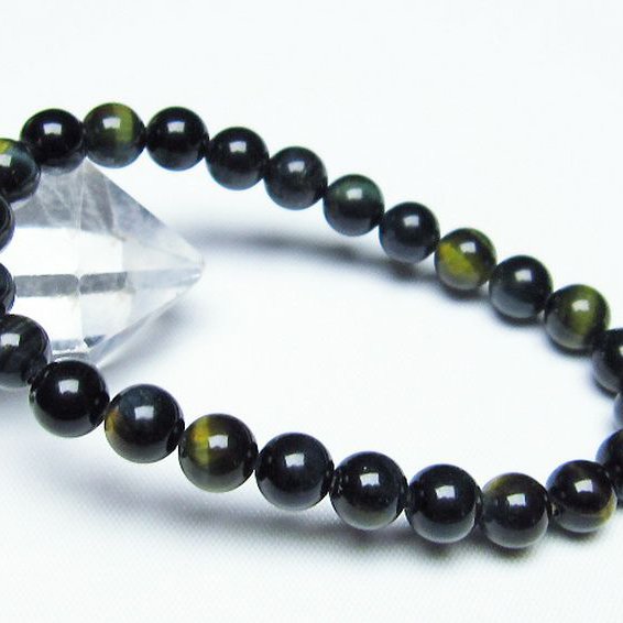 ミックスタイガーアイ ブレスレット 7mm [t32-6835]