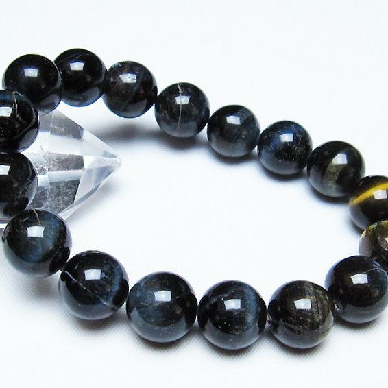 ミックスタイガーアイ ブレスレット 12mm [t32-7200]