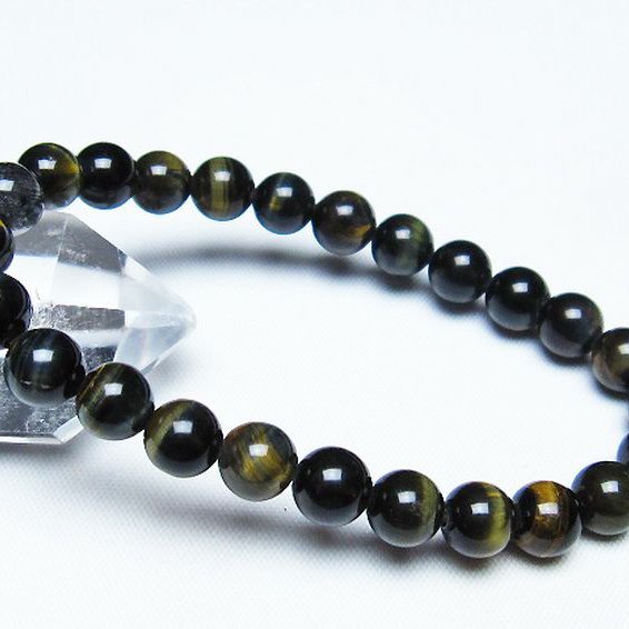 ミックスタイガーアイ ブレスレット 7mm [T32-7282]