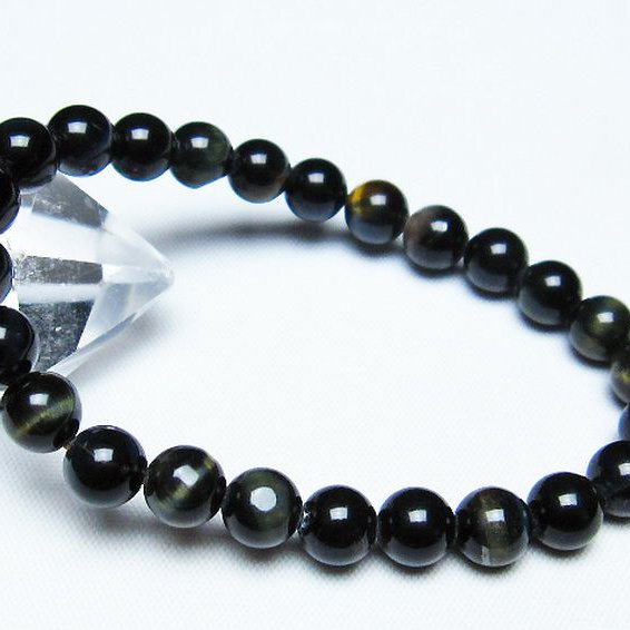 ミックスタイガーアイ ブレスレット 7mm [T32-7287]