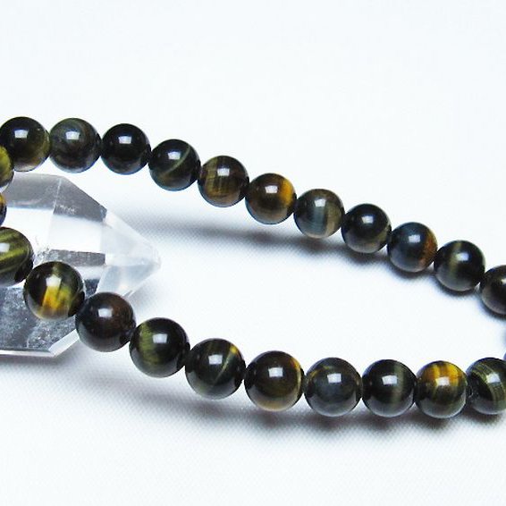 ミックスタイガーアイ ブレスレット 7mm [t32-7305]