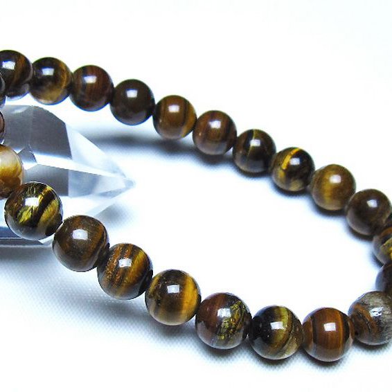 ミックスタイガーアイ ブレスレット 8mm [t32-7408]