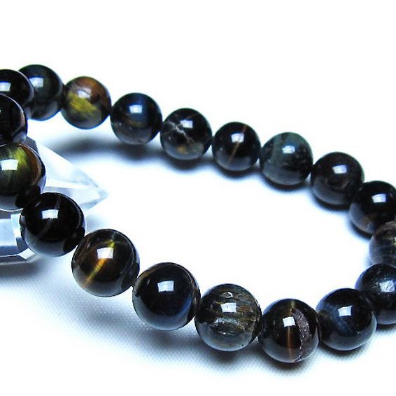 ミックスタイガーアイ ブレスレット 10mm [t32-7424]