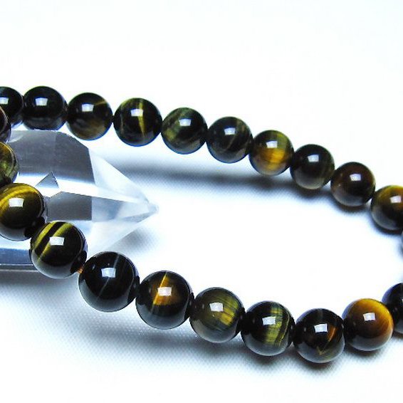 ミックスタイガーアイ ブレスレット 8mm [t32-7487]