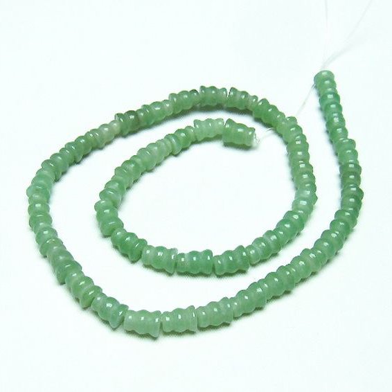 インド翡翠 葫芦 ビーズ 一連 0mm [t322-2448]