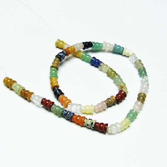 福禄寿 葫芦 ビーズ 一連 0mm [t322-2670]