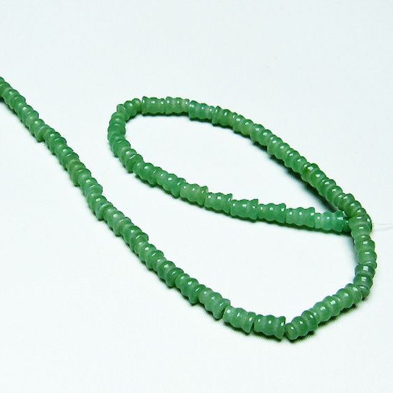 インド翡翠  葫芦 ビーズ  一連 [T322-2686]