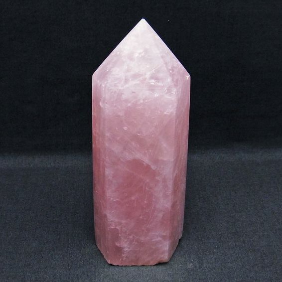 ローズクォーツ 六角柱 [t332-4853]