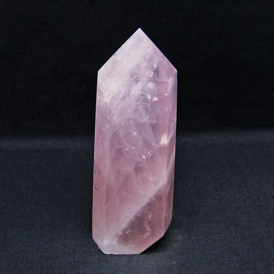 ローズクォーツ 六角柱 [t332-4865]