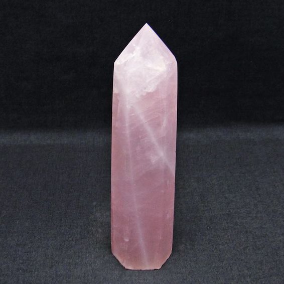 ローズクォーツ 六角柱 [t332-4872]