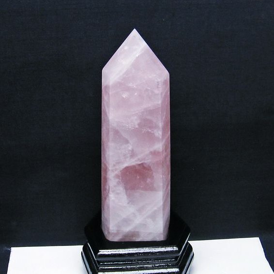 ローズクォーツ 六角柱[T332-5643]