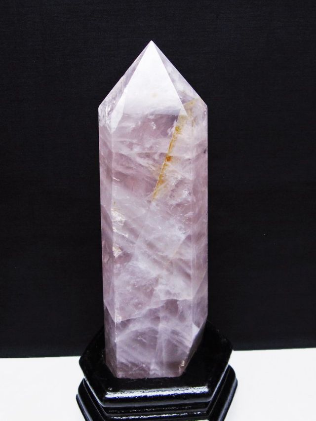 ローズクォーツ 六角柱 [t332-5651]