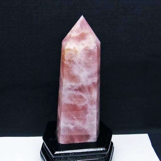 ローズクォーツ 六角柱[T332-5653]