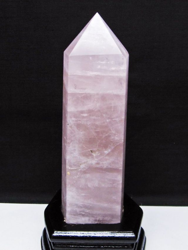 ローズクォーツ 六角柱 [t332-5659]