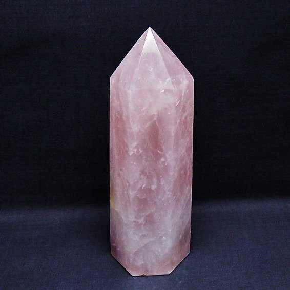 ローズクォーツ 六角柱[T332-5818]