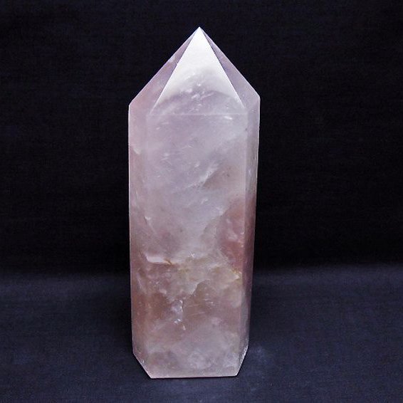 ローズクォーツ 六角柱[T332-5825]