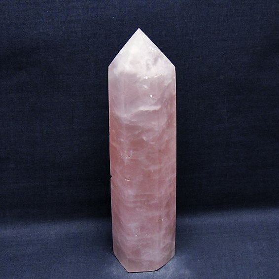 ローズクォーツ 六角柱[T332-5844]