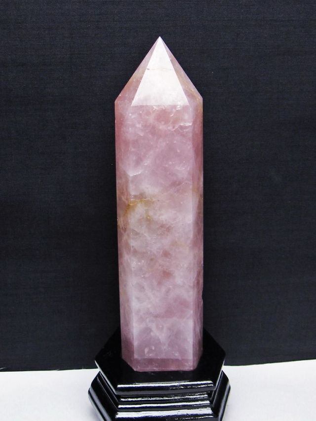 ローズクォーツ 六角柱[T332-5920]